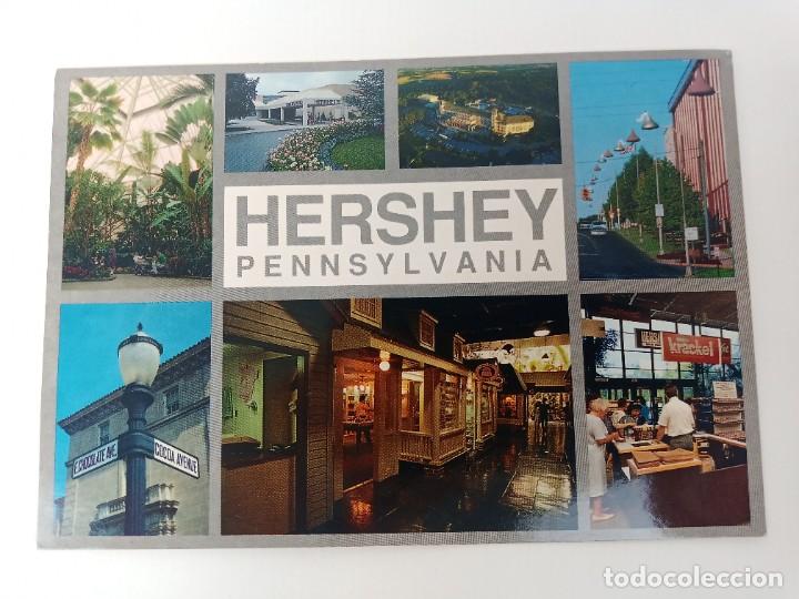 Postais: TARJETA POSTAL. USA. 1989. HERSHEY. CHOCOLATE WORLD. PENNSYLVANIA. POST CARD