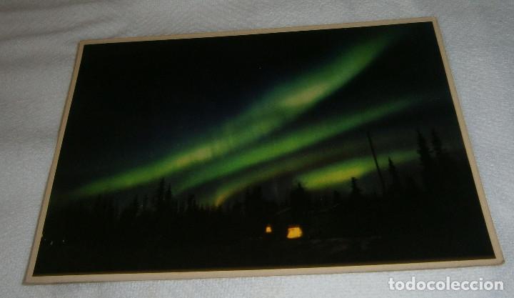 Postales: postal de alaska aurora boreal - Foto 1