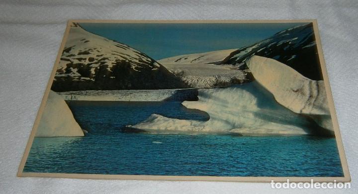 Postales: postal de Alaska icebergs sin circular - Foto 1