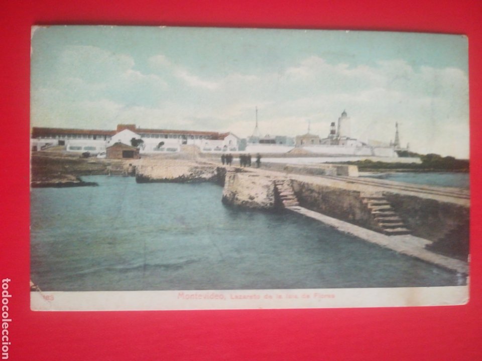 montevideo, lazareto de la isla de flores. urug - Buy Antique and  collectible postcards from America on todocoleccion