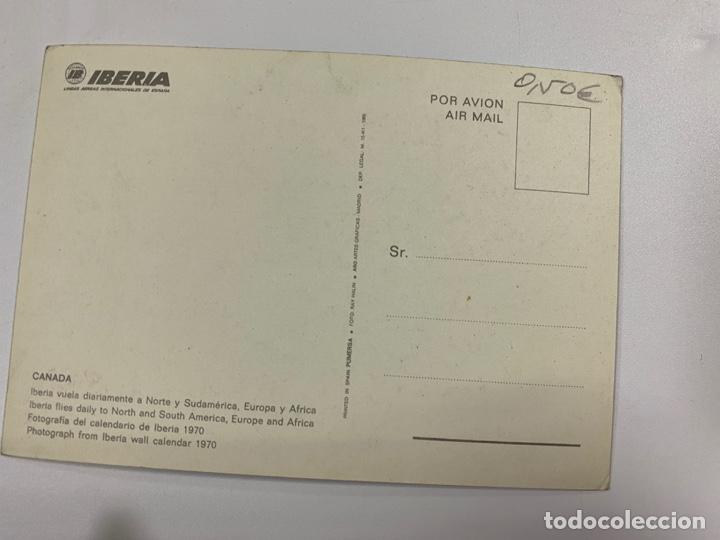 Postales: TARJETA POSTAL. CANADA. IBERIA. - Foto 2