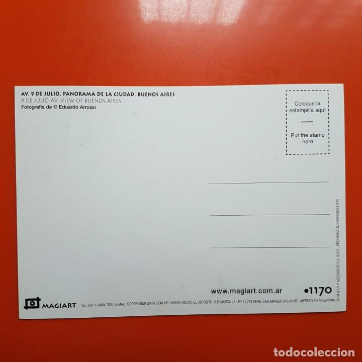 Postales: POSTAL DE BUENOS AIRES. AVD. 9 DE JULIO - Foto 2
