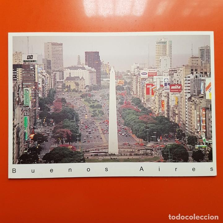 Postales: POSTAL DE BUENOS AIRES. AVD. 9 DE JULIO - Foto 1