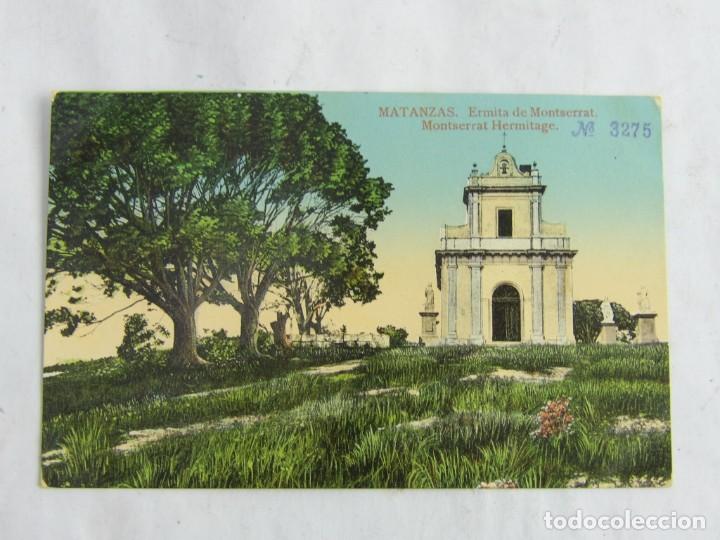 Postkarten: POSTAL DE MATANZAS, CUBA, ERMITA DE MONTSERRAT, NO CIRCULADA.