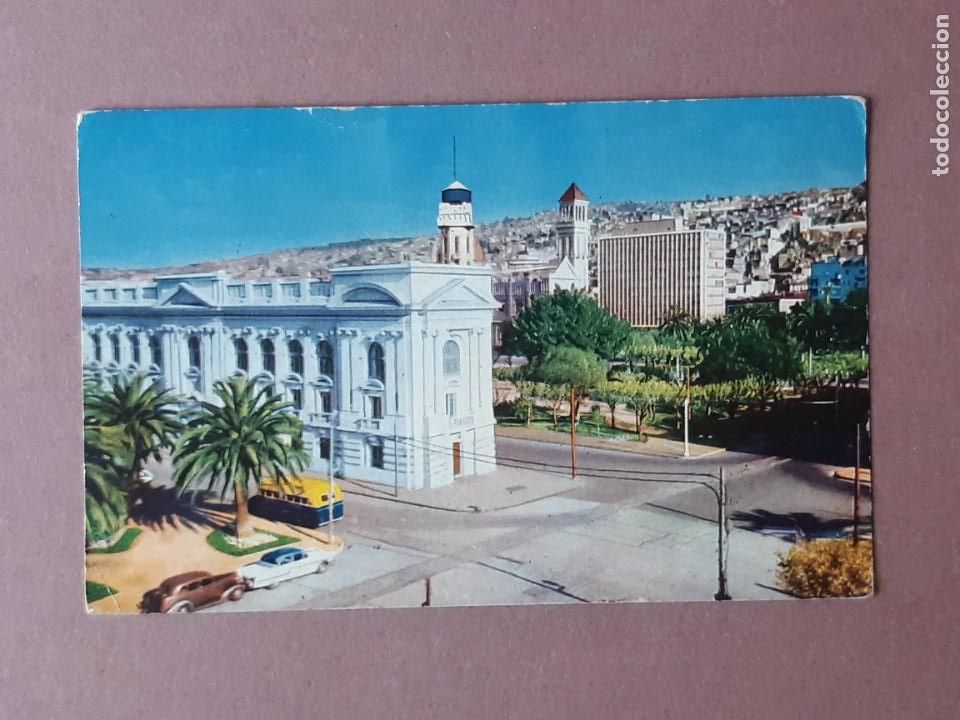 Postais: POSTAL 509/5 CODA Y C&Iacute;A. BIBLIOTECA SEVER&Iacute;N. VALPARAISO. CHILE. ESCRITA SIN CIRCULAR 1960.