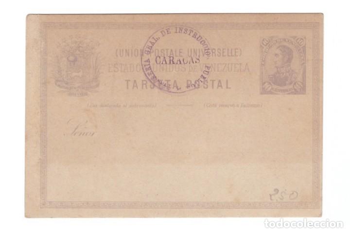 Cartes Postales: ENTERO POSTAL DE VENEZUELA // SIN CIRCULAR