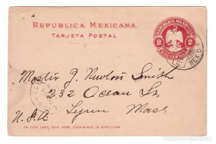 Cartes Postales: ENTERO POSTAL DE M&Eacute;XICO // CIRCULADA