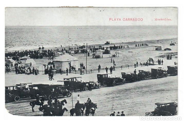 Postales: URUGUAY &diams; MONTEVIDEO &diams; PLAYA CARRASCO &diams; 1906 - Foto 1