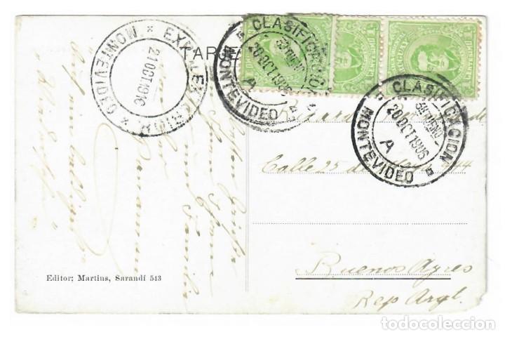 Postales: URUGUAY &diams; MONTEVIDEO &diams; PLAYA CARRASCO &diams; 1906 - Foto 2