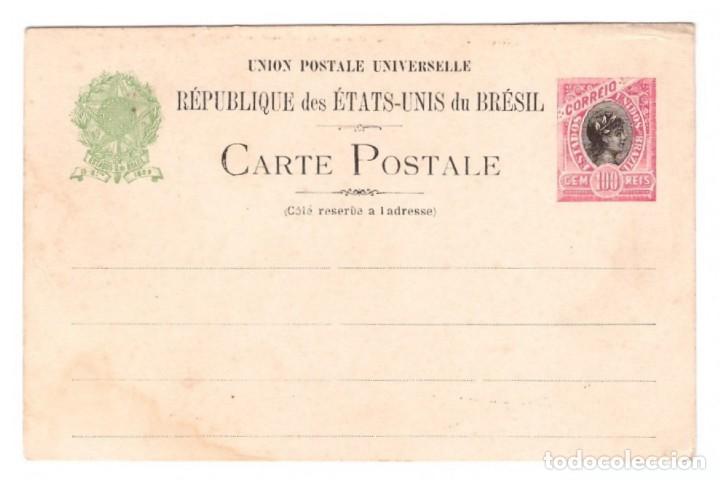 Cartes Postales: ENTERO POSTAL DE BRASIL // SIN CIRCULAR
