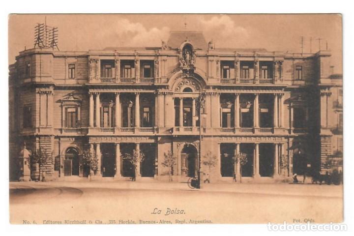 Postales: ARGENTINA. Buenos Aires. La Bolsa. 1908. - Foto 1