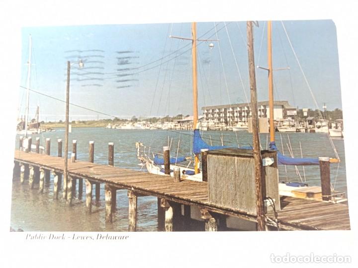 Postais: TARJETA POSTAL. USA. PUBLICK DOCK - LEWES, DELAWARE. POST CARD. ESTADOS UNIDOS