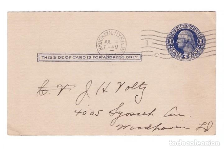 Cartes Postales: ENTERO POSTAL DE ESTADOS UNIDOS // CIRCULADA EN 1913