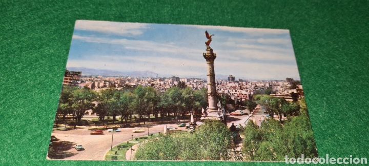 Cartoline: Preciosa postal de la Columna de la Independencia. M&eacute;xico. Sin escribir.