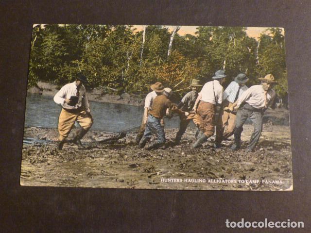 Postales: PANAMA CAZADORES DE COCODRILOS - Foto 1