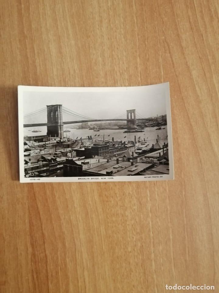 Postales: POSTAL BROOKLYN BRIDGE NEW YORK SIN CIRCULAR - Foto 1
