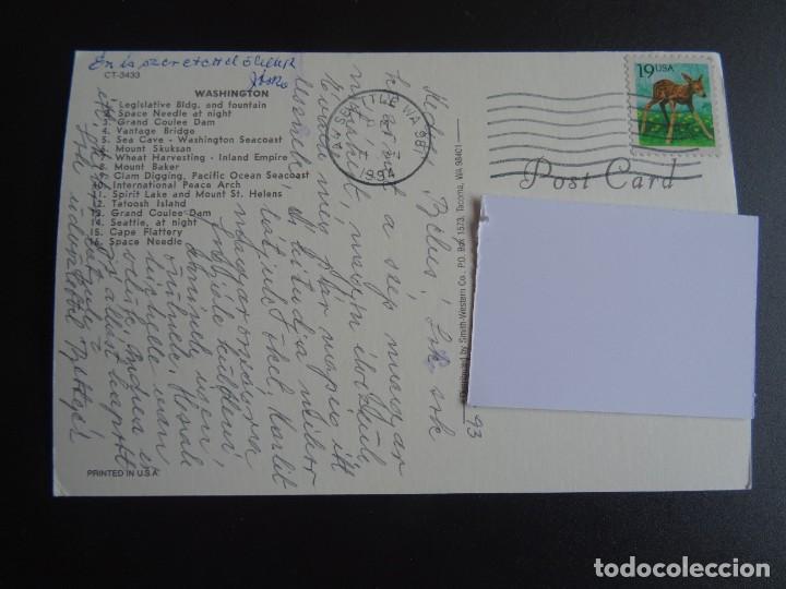 Postales: POSTAL WASHINGTON 1994 SELLADA SELLADA - Foto 2