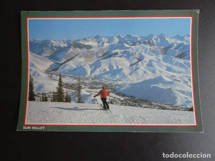 Postales: POSTAL SUN VALLEY 1986 SELLADA - Foto 1