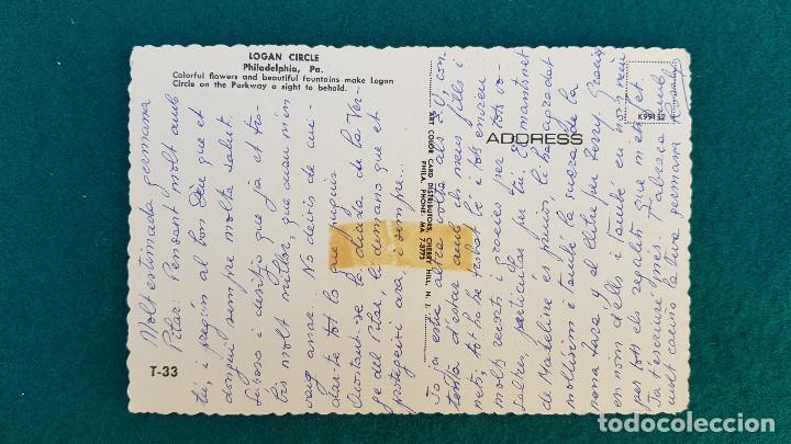 Postales: POSTAL PHILADELPHIA - LOGAN CIRCLE - Foto 2