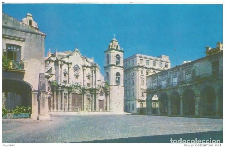Postales: *** D285 - POSTAL - CUBA - PLAZA DE LA CATEDRAL - Foto 1