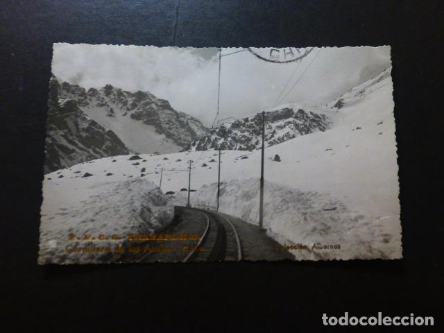 Postales: CHILE FERROCARRIL TRANSANDINO POSTAL - Foto 1