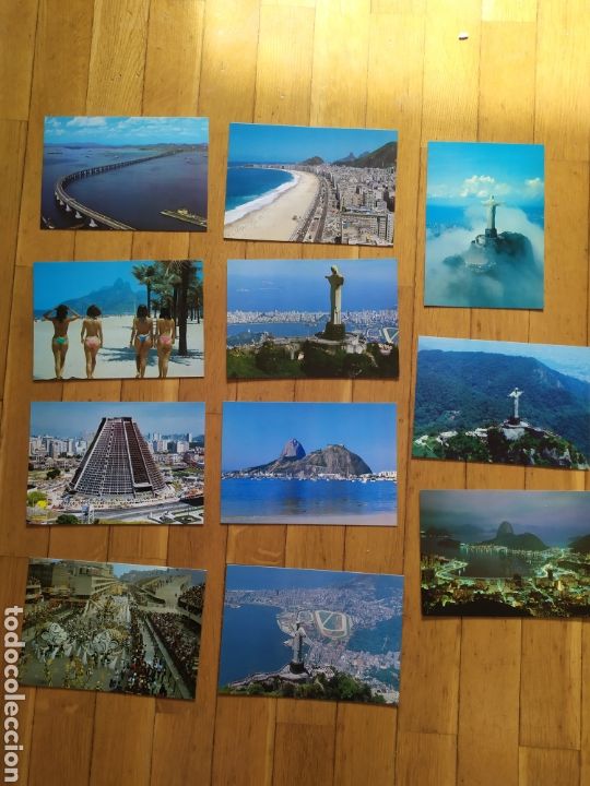 Postales: Lote 11 postales Brasil - Foto 1