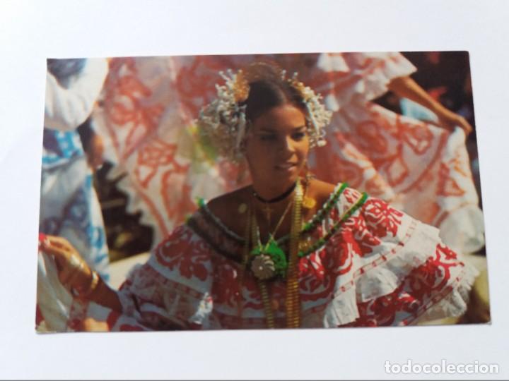 Postcards: POSTAL - HERMOSA SENORITA - FOLKLORE - TRAJES TRADICIONAL- PANAM&Aacute;