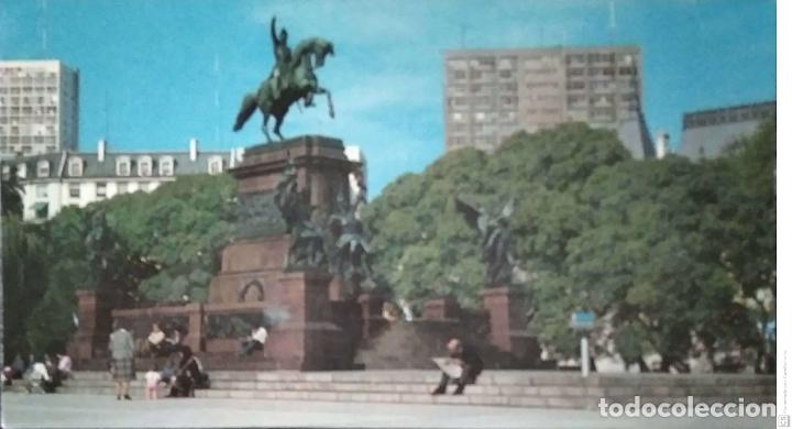 Postkarten: Argentina. 1016 Buenos Aires. Monumento al Gral. San Mart&iacute;n. Nueva. Color
