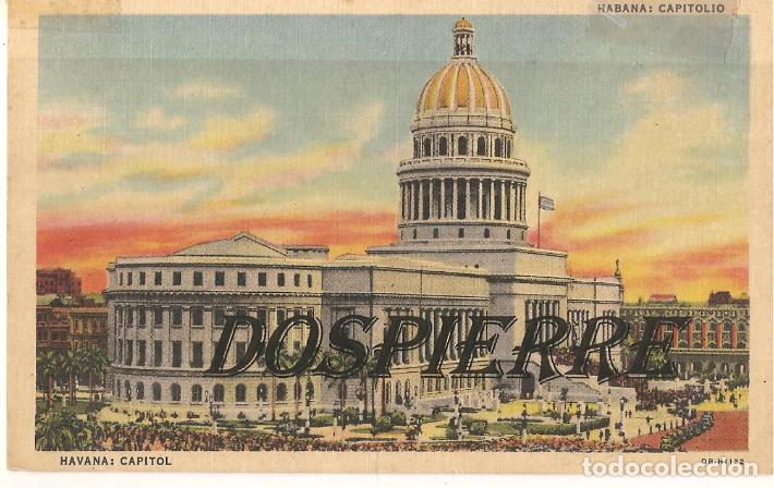Cartoline: POSTAL, CUBA, LA HABANA, CAPITOLIO, SIN CIRCULAR