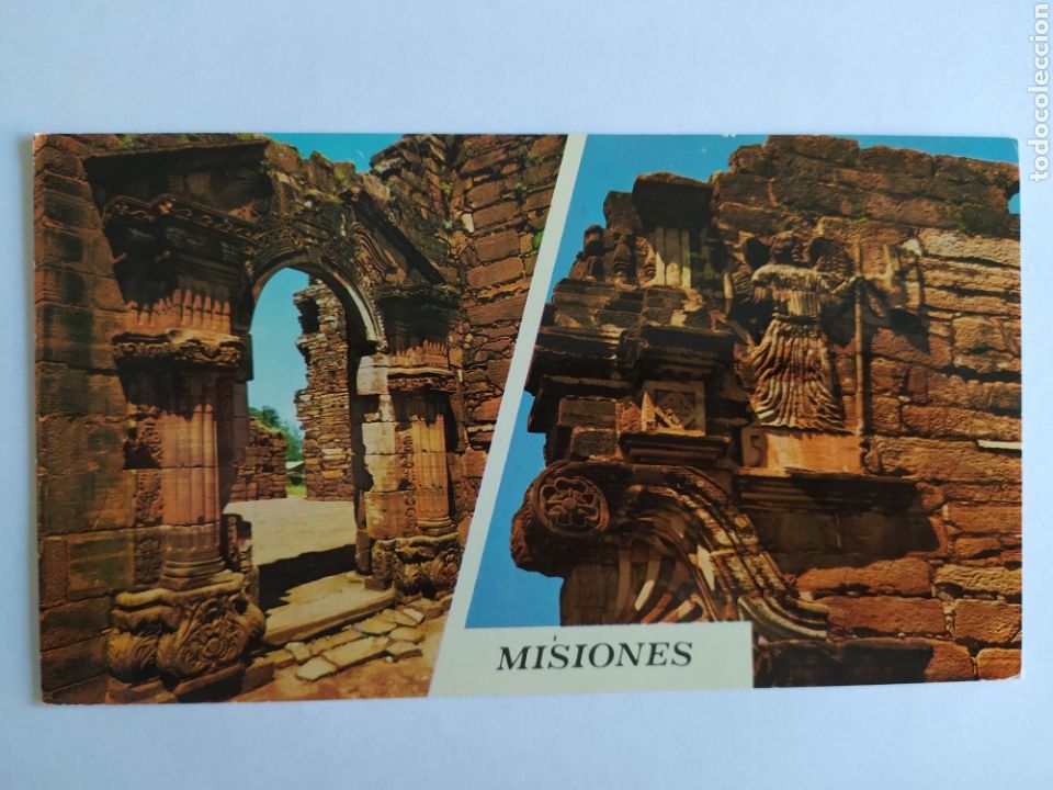 Postales: Argentina - 1970 - Misiones - Ruinas de San Ignacio - 18x10cm - Circulada