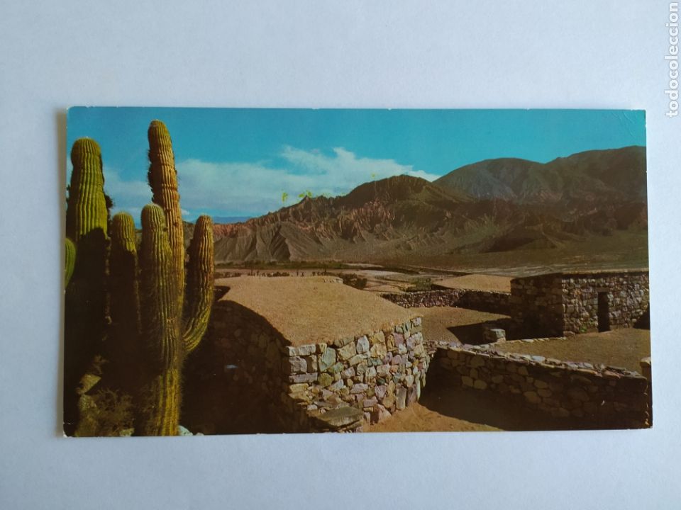 Postales: Argentina - 1970 - Tilcara Jujuy - El pucar&aacute; - 18x10cm - Circulada