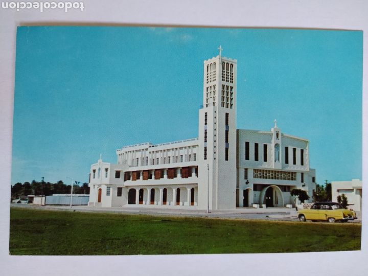 Postais: Puerto rico - Ponce - 1971 - Santuario insular de San Judas Tadeo - padres mercedarios- Circulada