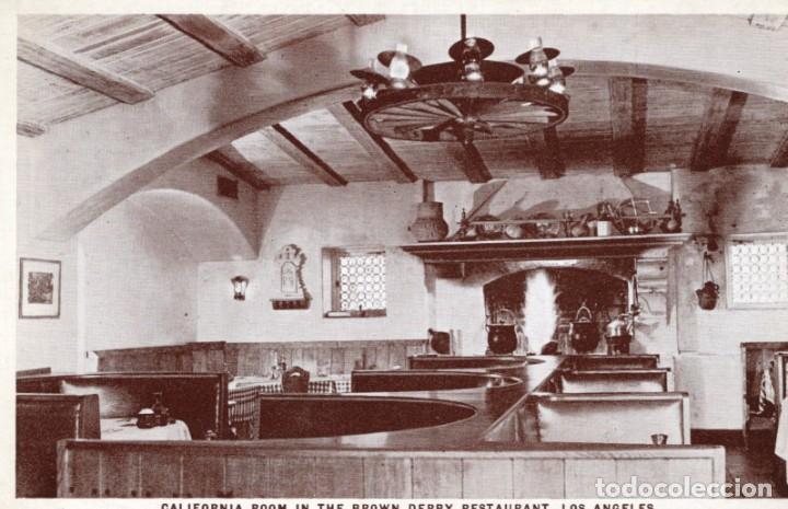 Postales: Los Angeles. Derby Restaurant - Foto 1