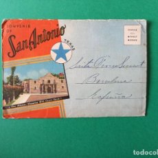 Postales: ORIGINAL Y ANTIGUO LIBRITO TIPO POSTALES DESPLEGABLE DE SAN ANTONIO. TEXAS. ESTADOS UNIDOS