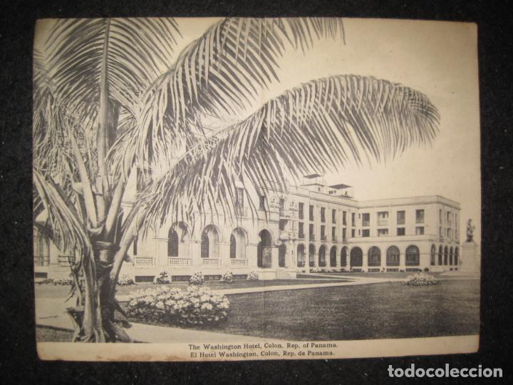Postkarten: PANAMA-COLON-HOTEL WASHINGTON-POSTAL GIGANTE-VER FOTOS-(90.314)