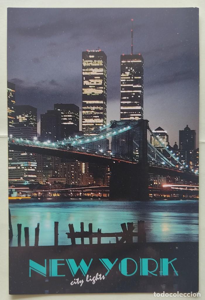 Postales: New York-Torres Gemelas. - Foto 1