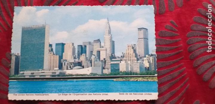 Cartoline: ESTADOS UNIDOS-V49-CIRCULADA-NEW YORK CITY-SEDE DE LAS NACIONES UNIDAS