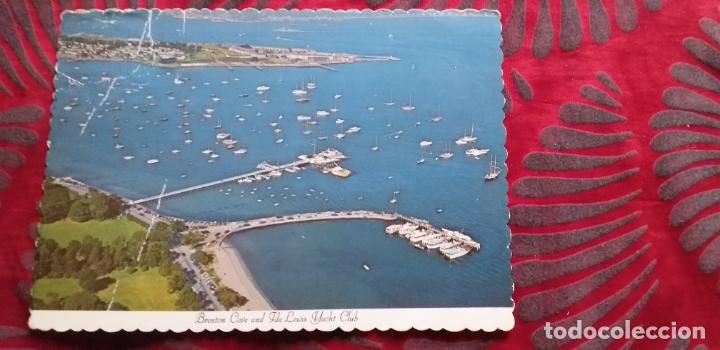 Cartoline: ESTADOS UNIDOS-V49-BRENTON COVE AND IDA LEWIS YACHT CLUB