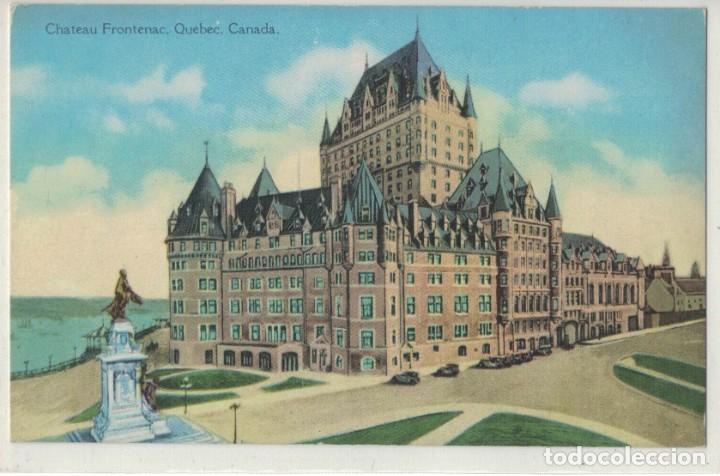 Postales: Chateau Frontenac. Qu&eacute;bec Canada. Castillo. Frontenac Castle. / Sin circular A&ntilde;os 50