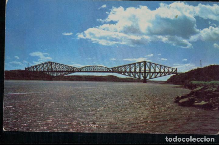 Postales: The Quebec Bridge Canada. / Postal circulada