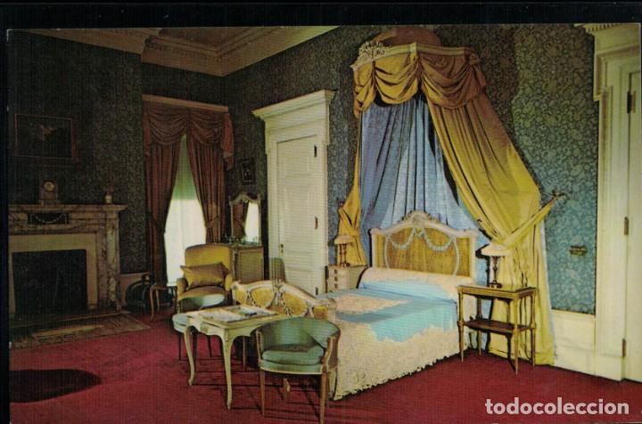 Postais: The Blue Room. Vanderbilt Mansion National Historic Site Hyde Park New York Estados Unidos. A&ntilde;os 60