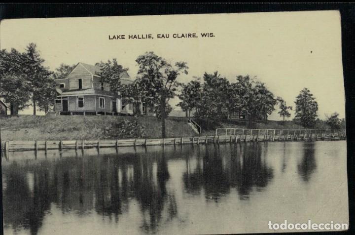 Cartes Postales: Lake Hallie, Eau Claire, Wisconsin Estados Unidos. / Postal circulada