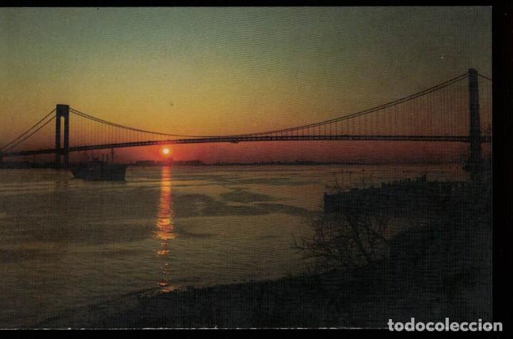 Cartes Postales: The Verrazano-Narrows Bridge Brooklyn Staten Island New York Estados Unidos. / A&ntilde;os 50