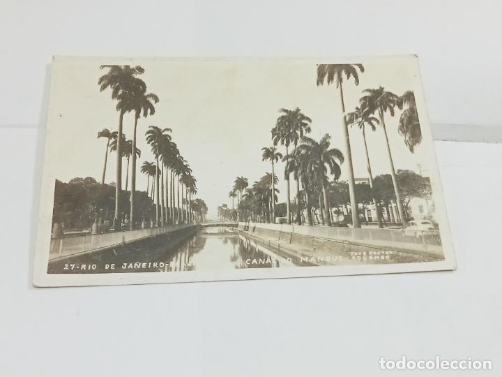 Cartes Postales: TARJETA POSTAL. RIO DE JANEIRO. BRASIL. CANAL DO MANGUE. 27. FOTO POSTAL COLOMBO