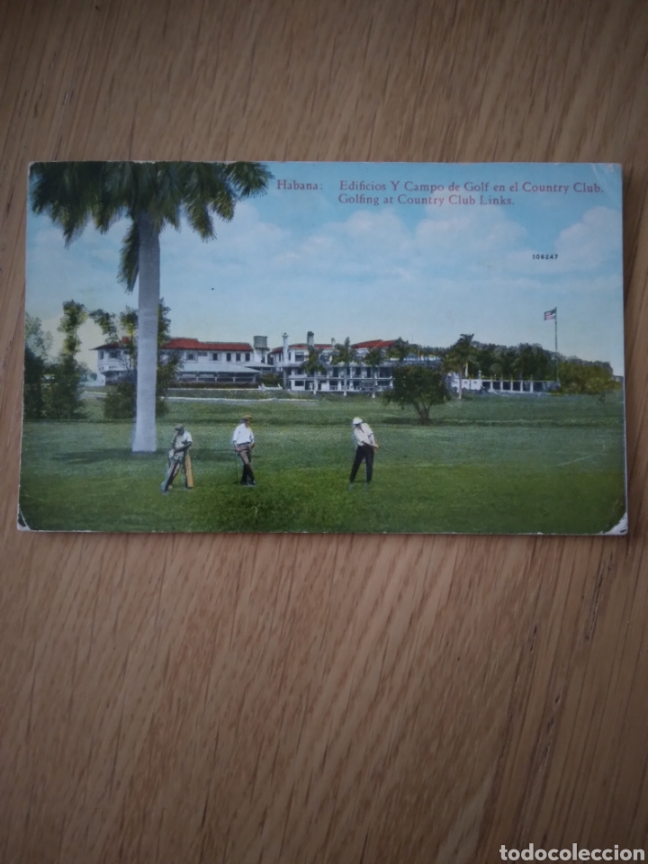 Postales: Golf, postal de La Habana, campo de golf - Foto 1