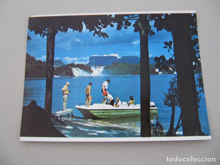 Postales: LAGUNA CANAIMA FORMADA POR EL RIO CARRAO