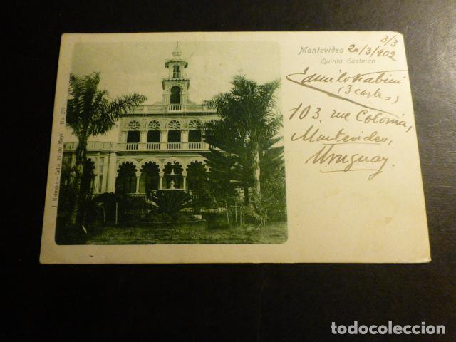 Postales: MONTEVIDEO URUGUAY QUINTA EASTMAN - Foto 1
