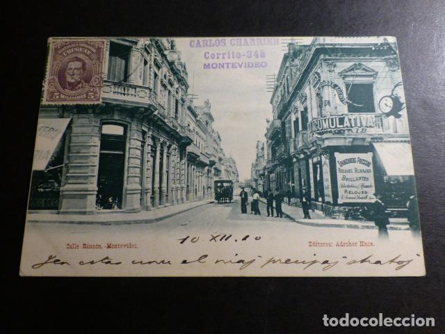 Postales: MONTEVIDEO URUGUAY CALLE RINCON - Foto 1