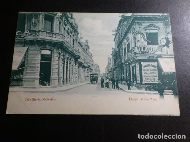 Postales: MONTEVIDEO URUGUAY CALLE RINCON - Foto 1