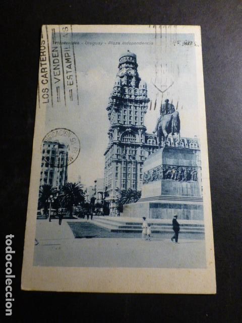 Postales: MONTEVIDEO URUGUAY PLAZA INDEPENDENCIA - Foto 1